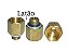 Kit Conexão Macho e Fêmea Rosqueada em Latão 22X16 para Mercedes 1215C/712C/914C - 6459900470 - Imagem 1