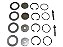 Kit Reparo Completo Manga 45MM 2 Lados Standard Mercedes OF 1614/1714/1618/1620 - 3555869733 - Imagem 1