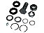 Kit Reparo com Rótula para Estabilizador Dianteiro Mercedes L1313/1513/1519/OF1313/OH1313 - 3603200041 - Imagem 1