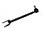 Tirante para Barra Estabilizadora 380MM - Mercedes OF-1417/1720/1721/2428/1938 - 3843207989 - Imagem 1
