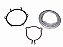 Kit Reparo Plato de Embreagem para Mercedes L709/710/712/912/LO809/812/814 - 0002520046 - Imagem 1