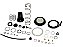 Kit Reparo Servo Embreagem para Mercedes Ônibus OF500/OH1418/1417 - 9700519172 - Imagem 1