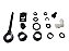 Kit Reparo Embreagem Hidráulica com Pedal e Pirulito para Mercedes L708/709/812/912 - 3092950236 - Imagem 1