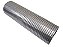 Tubo Flexível de Escape Galvanizado 102x300mm para Mercedes 2423/OF1417/OF1418/O500M/R - 3824900165 - Imagem 1