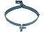 Abraçadeira para Silencioso sem Coxim Mercedes 1218R/1418R/1620 - 0004900241 - Imagem 1