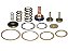 Kit Reparo Completo Válvula de Descarga Antiga Mercedes L1111/1113/1313/1513/608/O352 - 983455860743 - Imagem 1