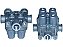 Válvula Protetora 4 Circuitos Knorr para Mercedes ACCELO 915C/712/914/LO916 - 0034312306 - Imagem 1