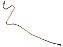 Tubo de Freio Dianteiro Esquerdo para Mercedes 709/811/911/812/912 - 6884207128 - Imagem 1