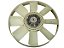 Ventilador Visco Completo 8 Pás de Plástico para Mercedes 1620/1418R/1720/OM366LA/L1218/R1218 BICU - 3762007123 - Imagem 1