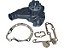 Bomba d'Água Completa sem Tampa com Rotor 88 Mercedes OM352/OM352A/1111/1113/1116/1313/1314/13 - 3522003801 - Imagem 1