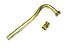 Tubo Curvo com Cachimbo, Conexão e Porca para Turbina - Mercedes 352/352A/1113/1513/2013/2213 - 3441807623 - Imagem 1