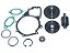 Kit Reparo Bomba d'Água com Rolamento e Rotor 125M para Mercedes OM447/1935/1941/AXOR OM457 6 Cilindros - 4222000204 - Imagem 1
