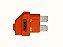 Fusível Laranja 4,3A 700/800V para Mercedes MBB - 6645487218 - Imagem 1