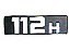 Kit Emblema Letra 112 H para Sca 112H - 306498 - Imagem 1