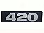 Emblema 420 para Grade Sca Série 4 - 1401229 - Imagem 1