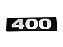 Emblema Frontal Modelo 400 para Scania Série 4 Até 2003 - 1365125 - Imagem 1