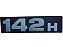 Emblema para Capô Scania 142H Modelo 142H - 306499 - Imagem 1