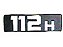Emblema Letra 112 H para Scania 112H - 306498 - Imagem 1