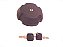 Tampa do Tanque de Diesel com Chave Plástica para Scania T112 Pós 91/113 - 1673698 - Imagem 1