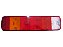 Lanterna Traseira Esquerda Tricolor com Vigia sem Sqt para Scania Série 4 124/99 - 1387877 - Imagem 1