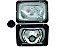 Farol com Moldura Lado Esquerdo sem Lâmpada para Scania P93/T113/R113/R143/T112/R112/R142 - 527838 - Imagem 1
