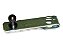 Alavanca de Freio Motor com Ressalto e Pino para Scania R112/R113 - 1334041 - Imagem 1