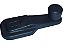 Manivela de Vidro Preta com Estrias para Volvo N10/N12/NL12/EDC - 8128482 - Imagem 1
