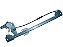Máquina de Vidro sem Motor Lado Direito Volvo NL 10/12 Cabine Longa - 8123550 - Imagem 1
