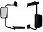 Kit Conjunto Espelho Retrovisor sem Desembacador para Volvo VM - 20708302 - Imagem 1