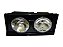 Farol Nino Duplo H1 Lado Esquerdo com Moldura Preta para Volks VW Pesados 2003 - 2S0941007 - Imagem 1