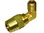 Cotovelo Macho 1/2 x 1/4 para Volks Várias Aplicações - T13607497 - Imagem 1