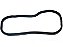 Junta de Borracha para Carter 6 Cilindros Volks CONSTELLATION/WORKER - 07W115441 - Imagem 1