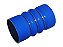 Mangueira Intercooler Azul 76X132Mm para Volks Modelos 13320/19370/24250/25320/25370/CONSTELLAT - 2T2117413 - Imagem 1