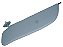 Quebra-Sol Cinza Lado Esquerdo 1ª Linha Ford F250/F350/F4000/F12000/F16000 1998 até 2000 - YC3Z2504105EAB - Imagem 1