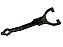 Garfo de Embreagem com Pino e Haste Curta para Ford F1000 a F4000/F600 e F12000/14000 93/95 - B8C7515A - Imagem 1