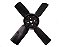 Hélice de Ventilador Nylon 4 Pás Diâmetro 413MM para Ford F1000/F4000 Motor MWM - BECC8600C - Imagem 1