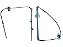 Máquina de Vidro Mecânica Lado Direito para Iveco Daily 2007 - 93941270 - Imagem 1