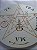 Pentagrama Esotérico | Tetragrammaton | Entalhado em Quadro de MDF - Imagem 3