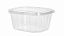 POTE COM LACRE 480ML RETANGULAR F953 COM 100 UND FIBRAFORM - Imagem 1