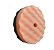 Boina de Espuma Dupla-Face 6" (preta-laranja) - Imagem 1