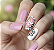 Adesivo para Unhas 3D Flor Rosa Hannah Cartela 12 Adesivos C855 - Imagem 3