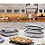 Conjunto de Assadeiras de Vidro Marinex 6 Peças Cinza - Imagem 2