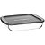 Conjunto de Assadeiras de Vidro Marinex 6 Peças Cinza - Imagem 5