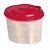 Açucareiro Farinheiro Plástico Oval com Tampa 700ml - Imagem 1