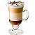 Conjunto de Taças Xicara de Vidro para Café Cappuccino Irish Cofee 3 Peças 125ml - Imagem 2
