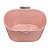 Saleiro de Cozinha com Tampa Plástico Rosa - Imagem 2