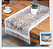 Caminho Trilho de Mesa de Renda Primor 1,00m X 40cm - Imagem 1