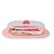 Kit Porta Bolacha + Açucareiro + Mantegueira Rosa - Linha Acril 3 Peças - Imagem 4