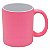 Kit 2 Canecas De Porcelana Para Café Chá Rosa 350ml Lyor - Imagem 2
