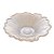 Kit 3 Mini Petisqueira Vidro Margarida Metalizado 13cm Lyor - Imagem 2